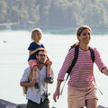 Wandern mit Familie bei Strobl am Wolfgangsee 