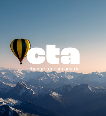 CTA-Titelbild, Schriftzug im Vordergrund, Heißluftballon im Hintergrund