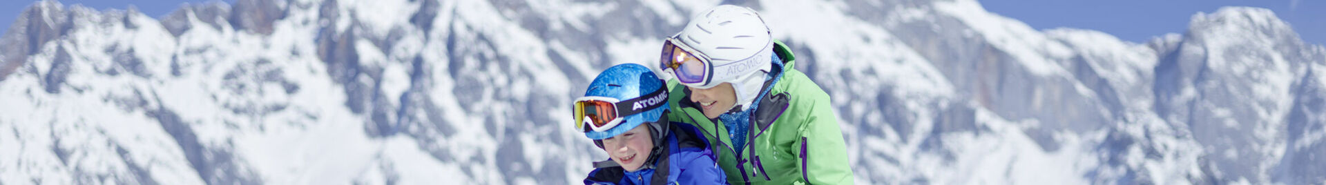 Skifahren mit Kindern in Dienten am Hochkönig