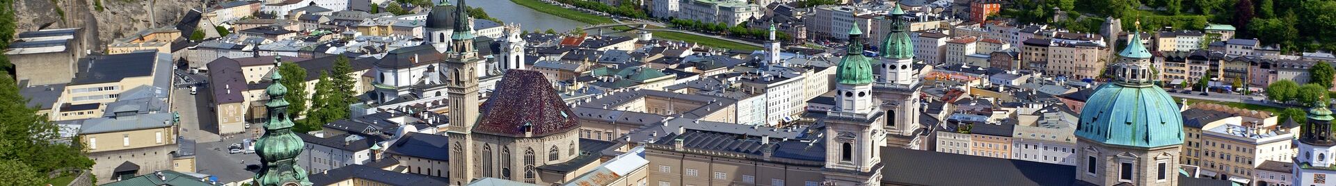 Blick von der Festung Hohensalzburg