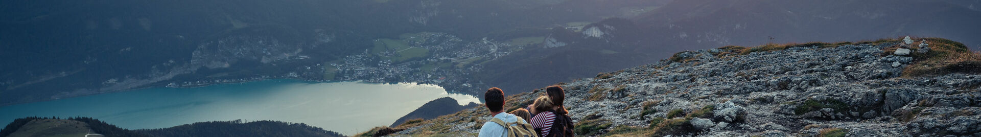 Wandern mit Familie am Schafberg 