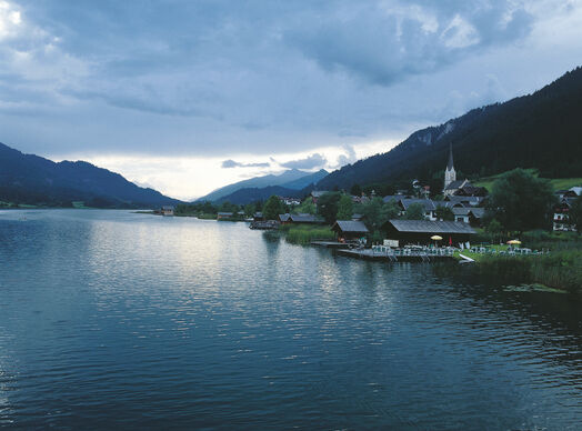 Gewitterstimmung bei Techendorf am Weissensee in Kärnten