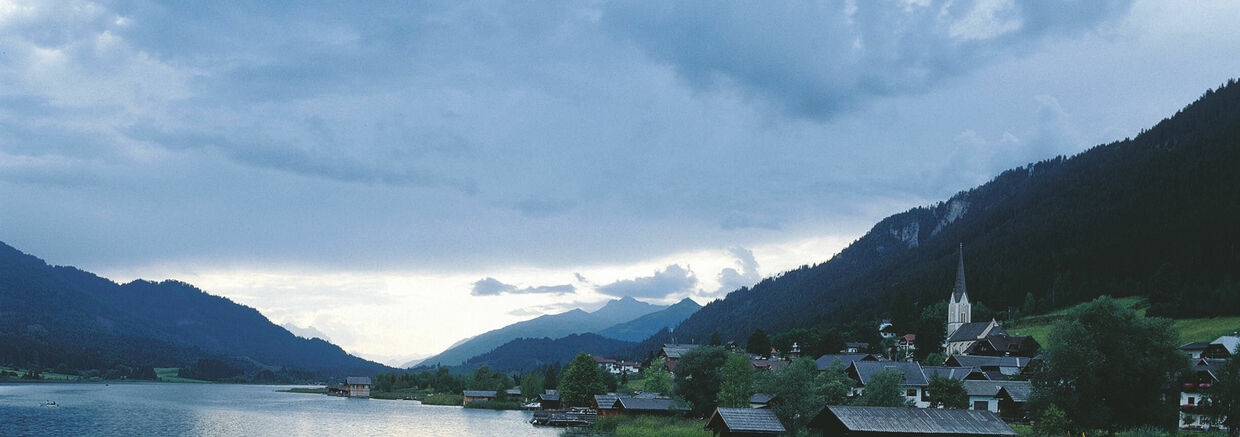 Gewitterstimmung bei Techendorf am Weissensee in Kärnten