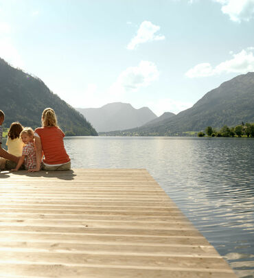 Familie am Achensee