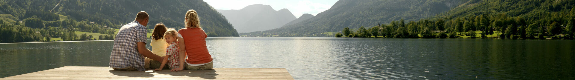 Familie am Achensee