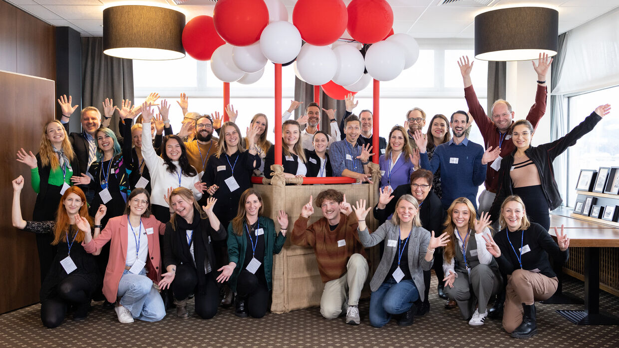 Gruppenbild der Teilnehmer:innen