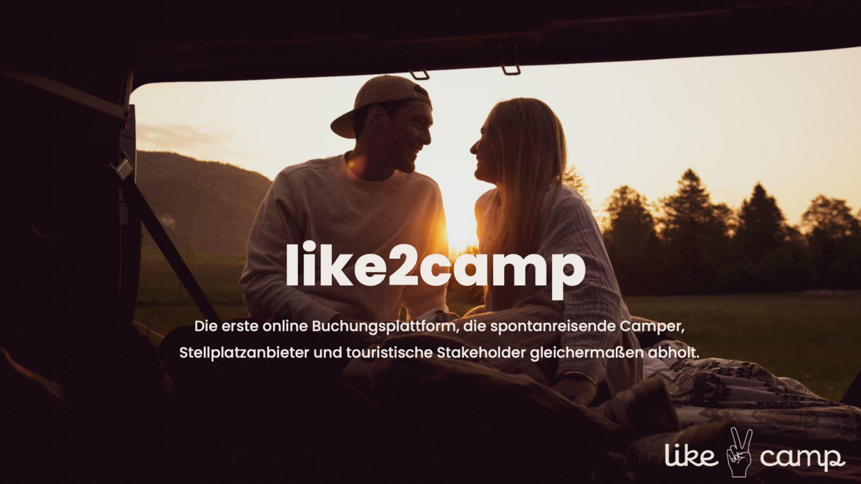 Titelbild mit Text like2camp