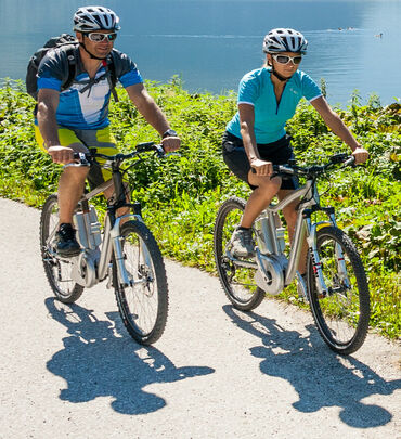 E-Biken am Hallstättersee