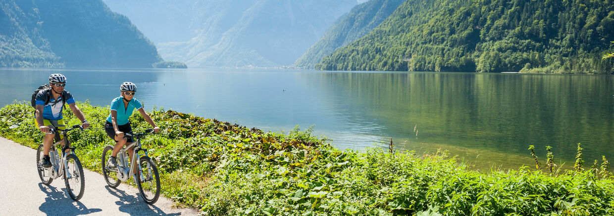 E-Biken am Hallstättersee