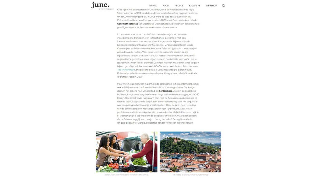 Beispiel Beteiligung Kulinarik: Graz 