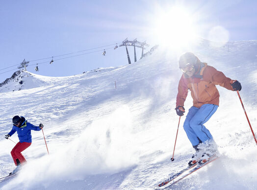 Skifahren in Serfaus