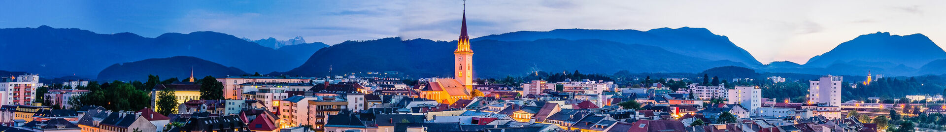 Abendstimmung in Villach