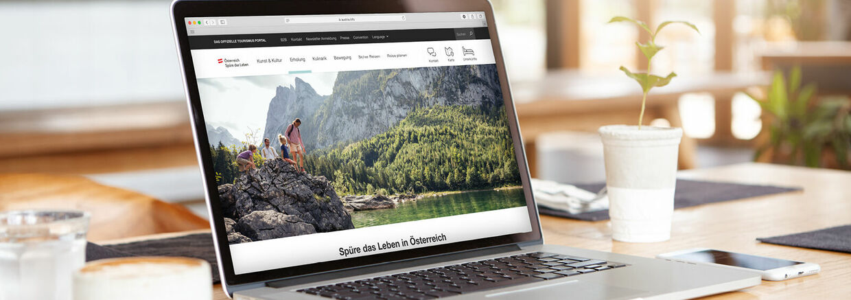 Landing Page austria.info