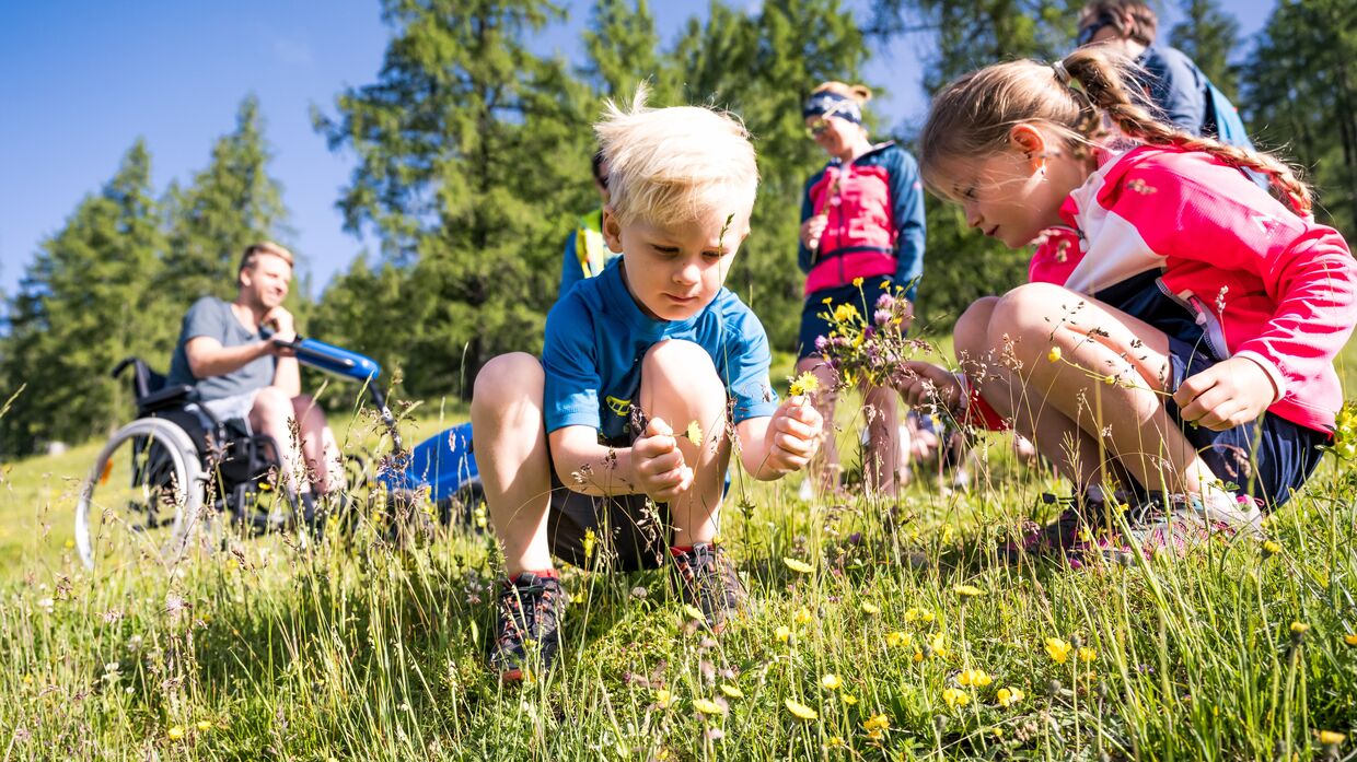 Blumenwiese auf der Eggeralm