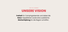 Folie mit Beschreibung der Vision