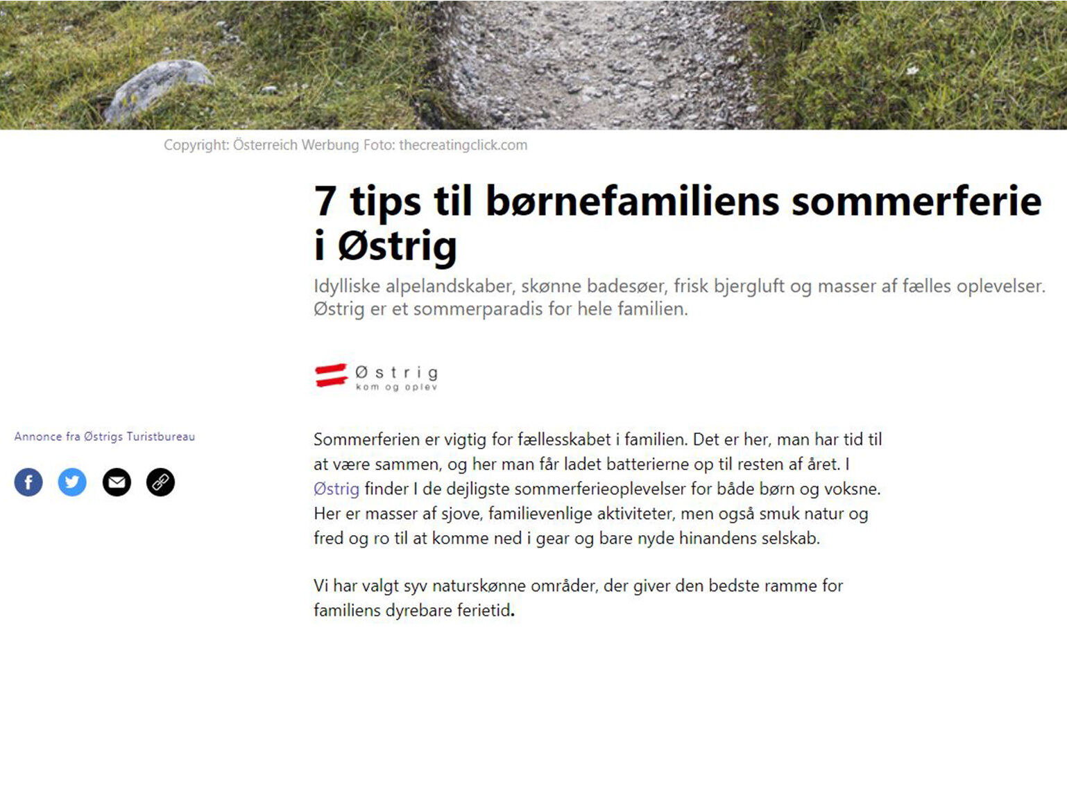 Beispiel Native Article Politiken